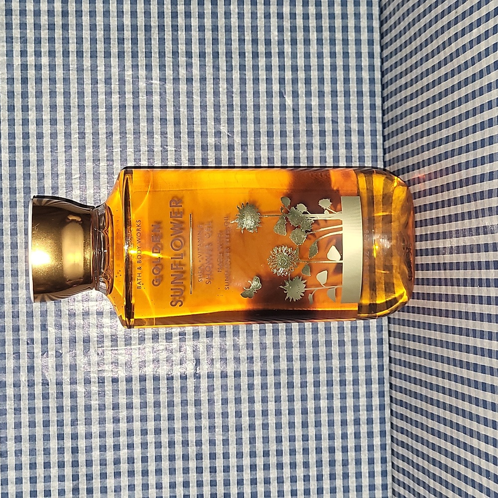 GOLDEN SUNFLOWER Bath & Body Works Shower Gel 10 fl oz